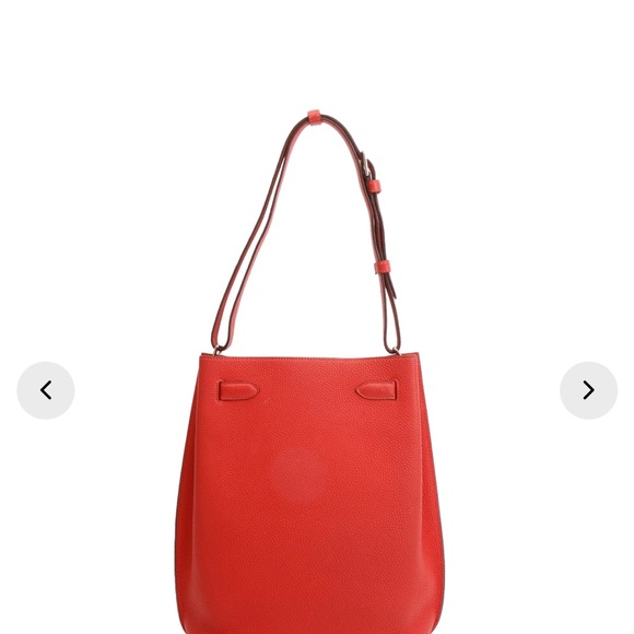 HERMES So Kelly 22 Togo Calfskin Orange - Picture 11 of 11